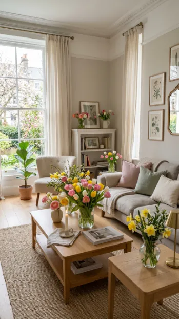 Add fresh flowers to every room