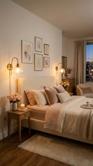 Add wall sconces for extra ambiance