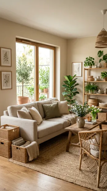 Add woven natural textures