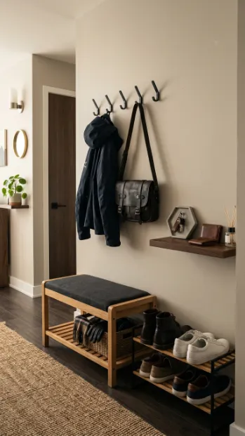Add a functional entryway setup