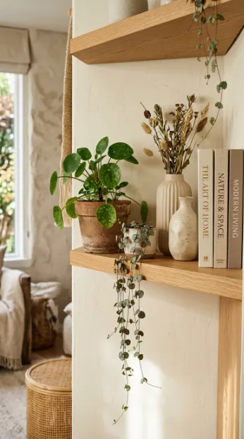 Add a small plant for life and color
