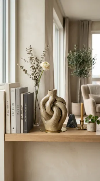 Add a small sculptural object