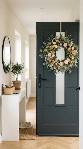 Add a spring wreath to your door