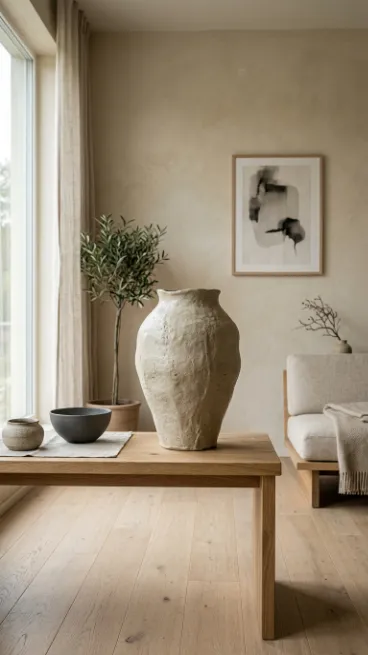 Add a statement ceramic piece