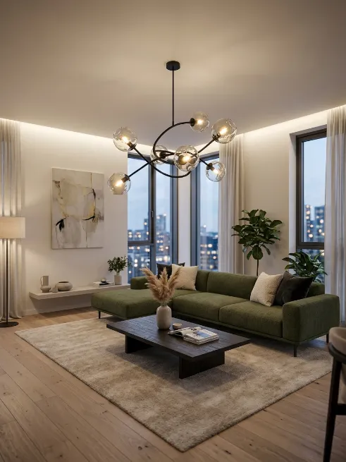 Add a statement lighting fixture
