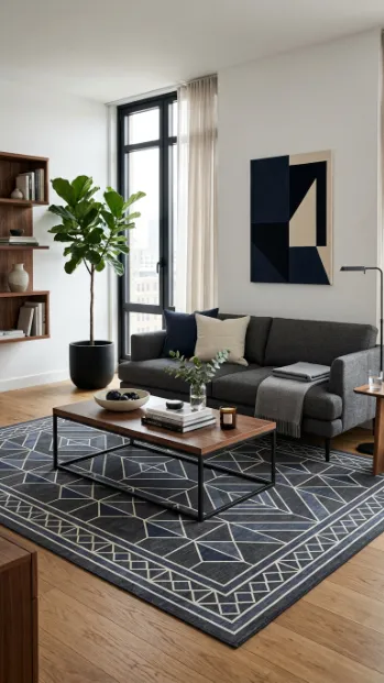 Add a statement rug