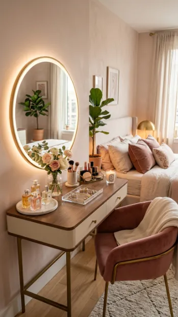Add a statement vanity area