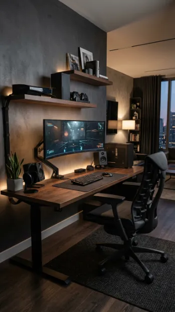 Build a dedicated gaming or media corner