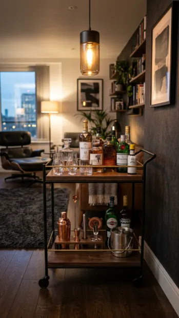 Build a home bar setup
