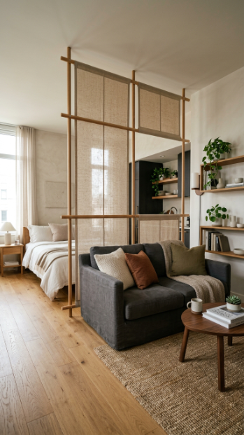 Build a simple room divider