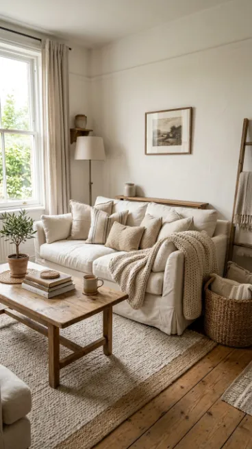 Choose comfortable slipcovered furniture