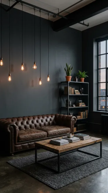 Choose dark moody wall colors