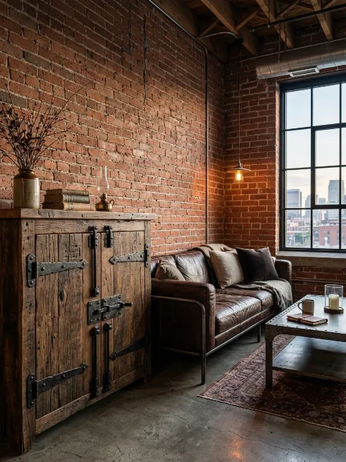 Choose furniture with visible hardware