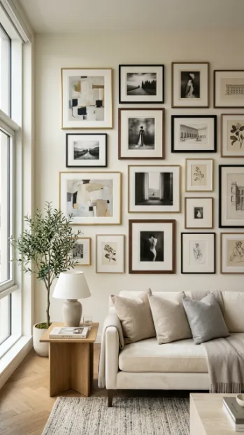 Choose matting that matches your frame style