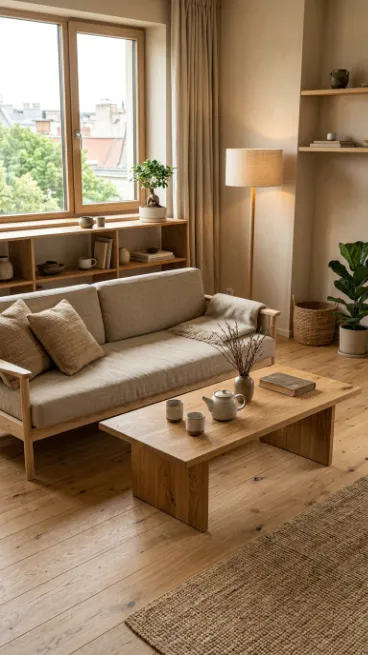 Choose natural wood over painted finishes