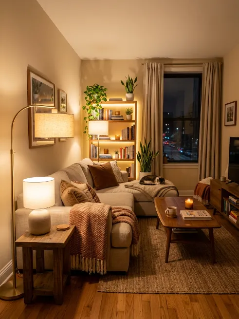 Choose warm white bulbs over cool white