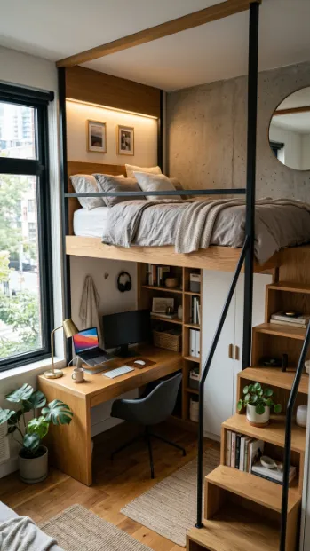 Choose a bunk style bed for shared or multi use rooms