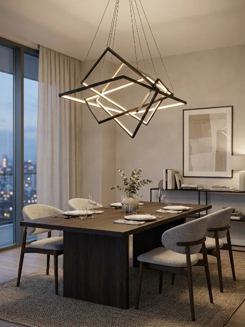 Choose a statement fixture as a focal point