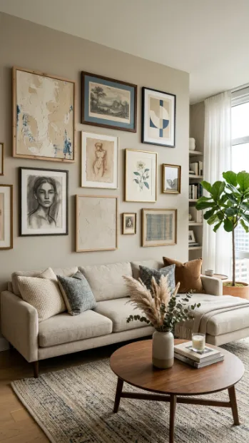 Choose a unifying color palette