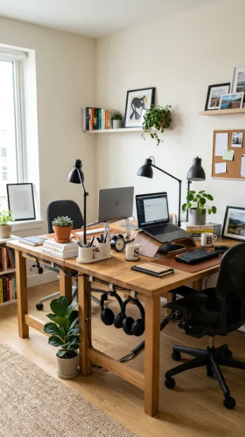 Design a shared workspace