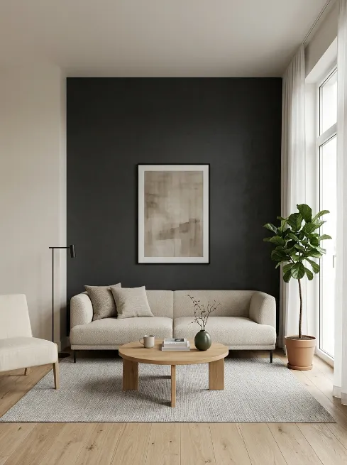 Go bold with one accent wall