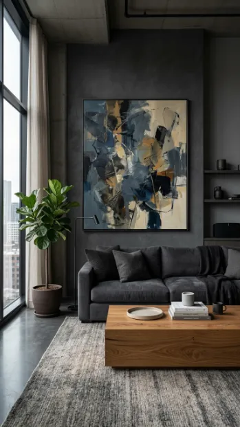 Hang large scale art