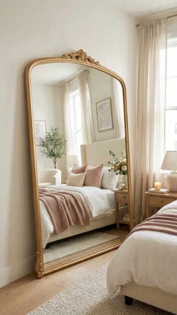 Hang a full length mirror