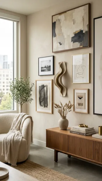 Incorporate a small sculptural element