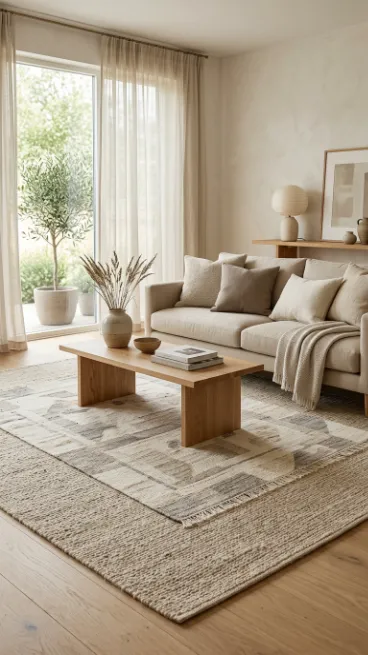 Layer rugs for warmth