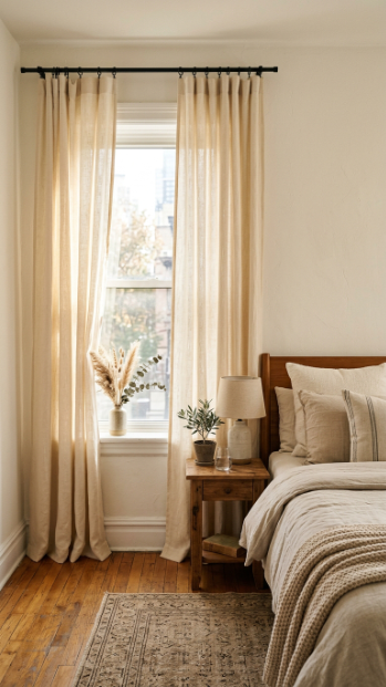 Make custom curtains
