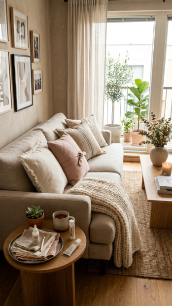 Make a no sew throw pillow cover