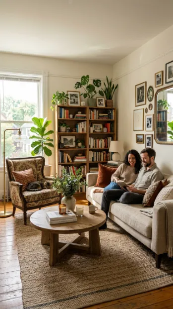 Merge furniture from both homes