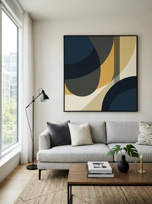 Pick abstract or graphic art