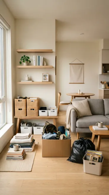 Reduce before you organize