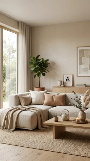 Start with a neutral color base