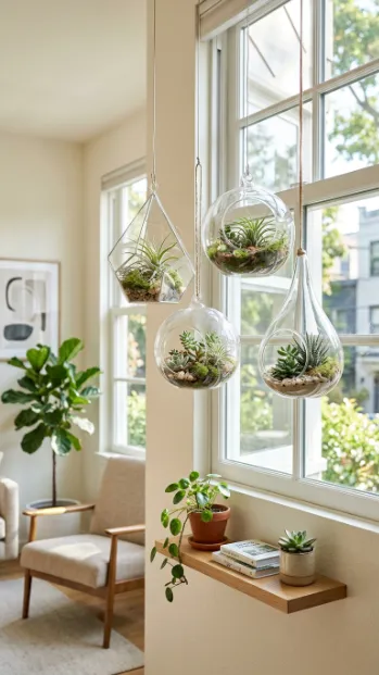 Try a hanging terrarium