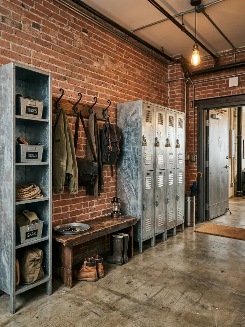 Use galvanized metal storage