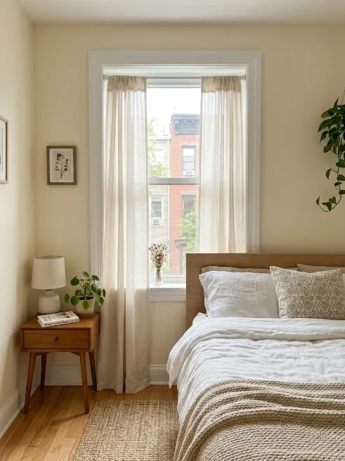 Use tension rods for a renter friendly option