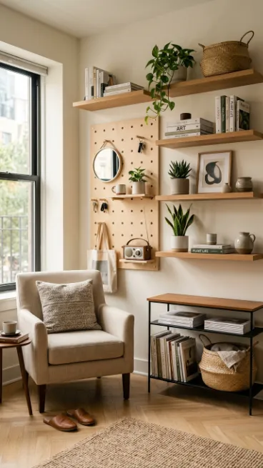 Use vertical wall space