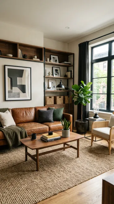 Use woven textures for balance