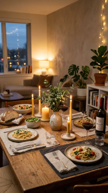 Add candles for everyday dinners