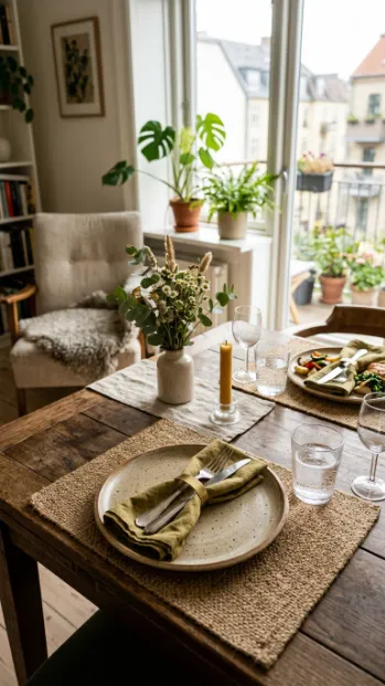 Add cloth napkins for everyday meals