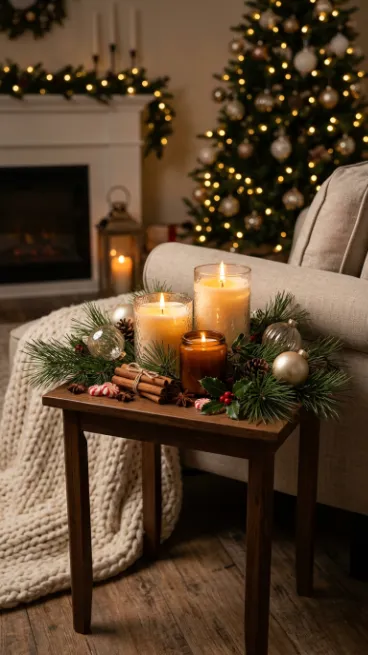 14. Add Festive Scented Candles
