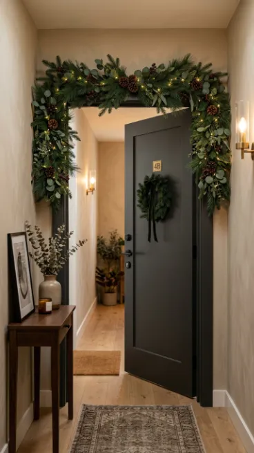 12. Add Greenery to Doorframes