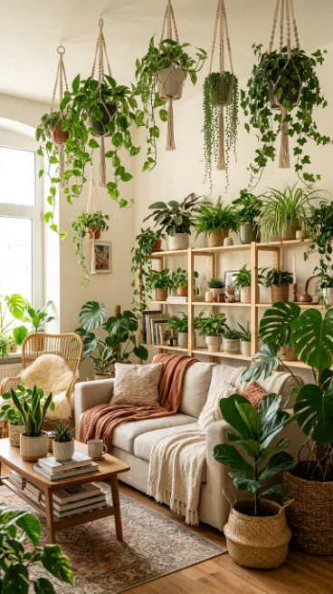 Add plants throughout the space