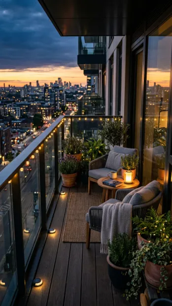 Add solar powered lights