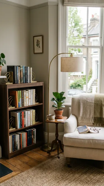Add a bookend display