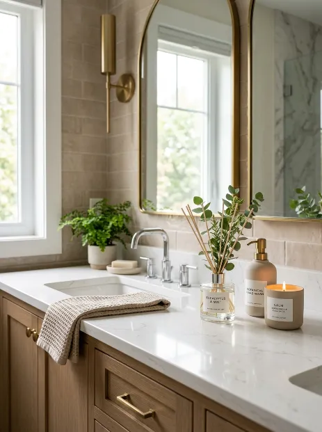 Add a diffuser with a calming scent