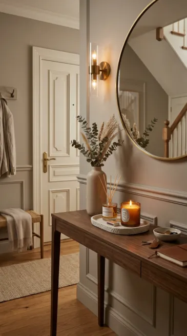 Add a scented candle or diffuser