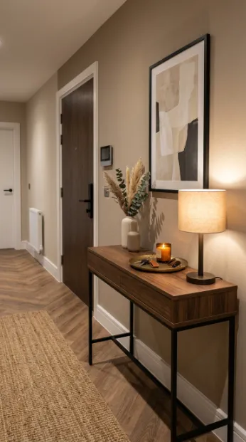 Add a small console table